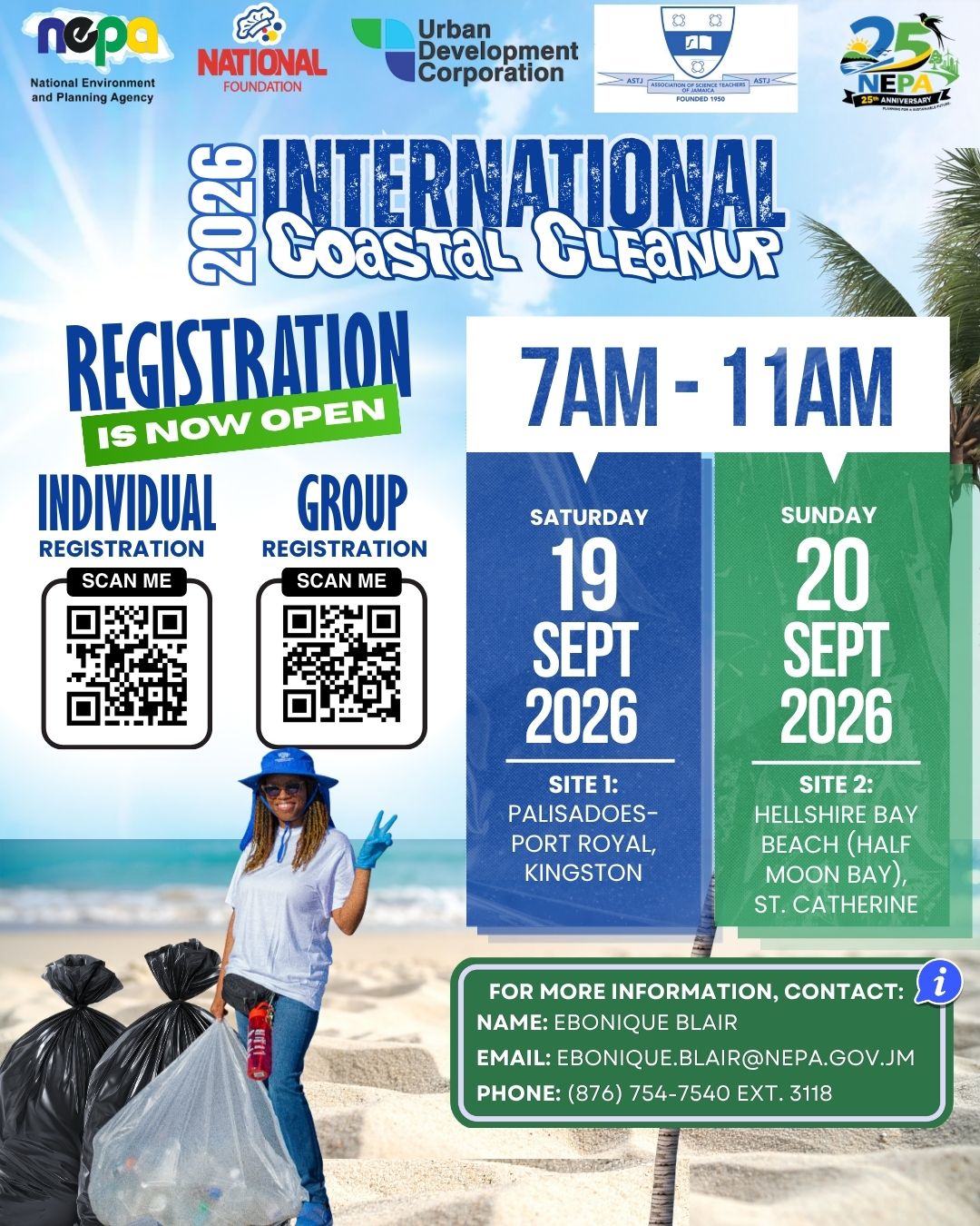International Coastal Cleanup 2026 Poster